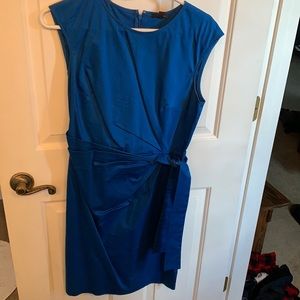 Ann Taylor Royal Blue Sleeveless Dress, size 6